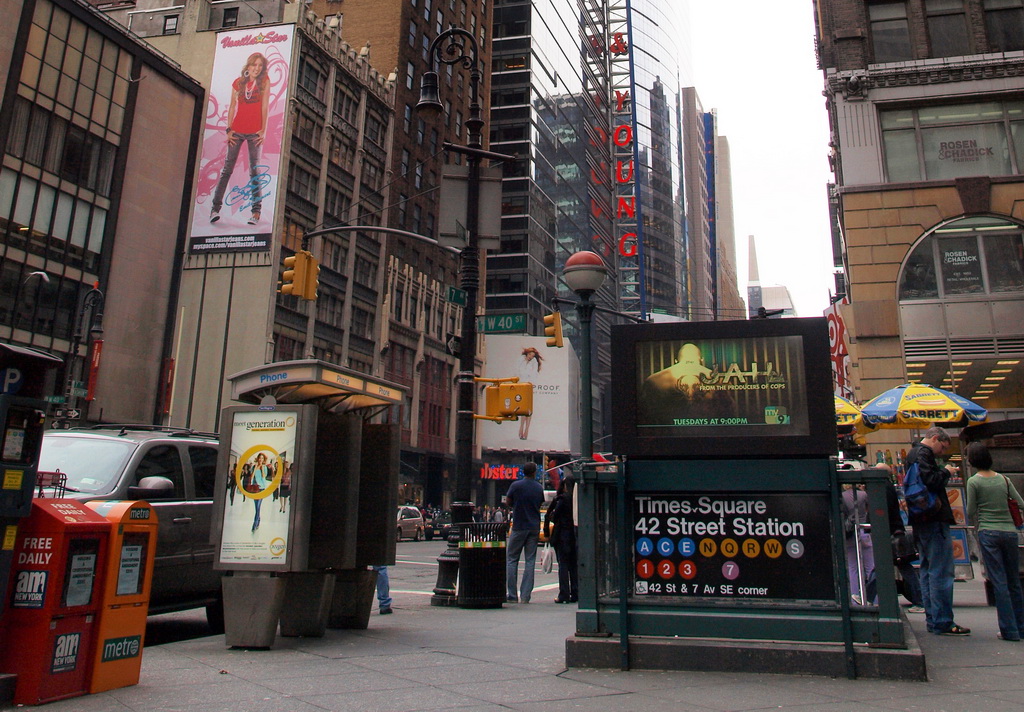 NY. Times Square.